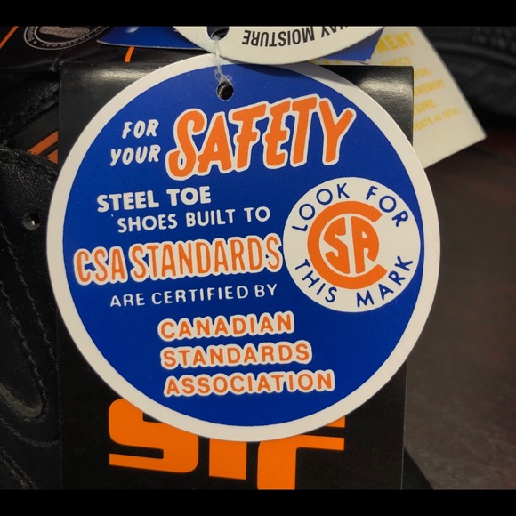 Steel toe protector work shoes - Picture 12 of 16